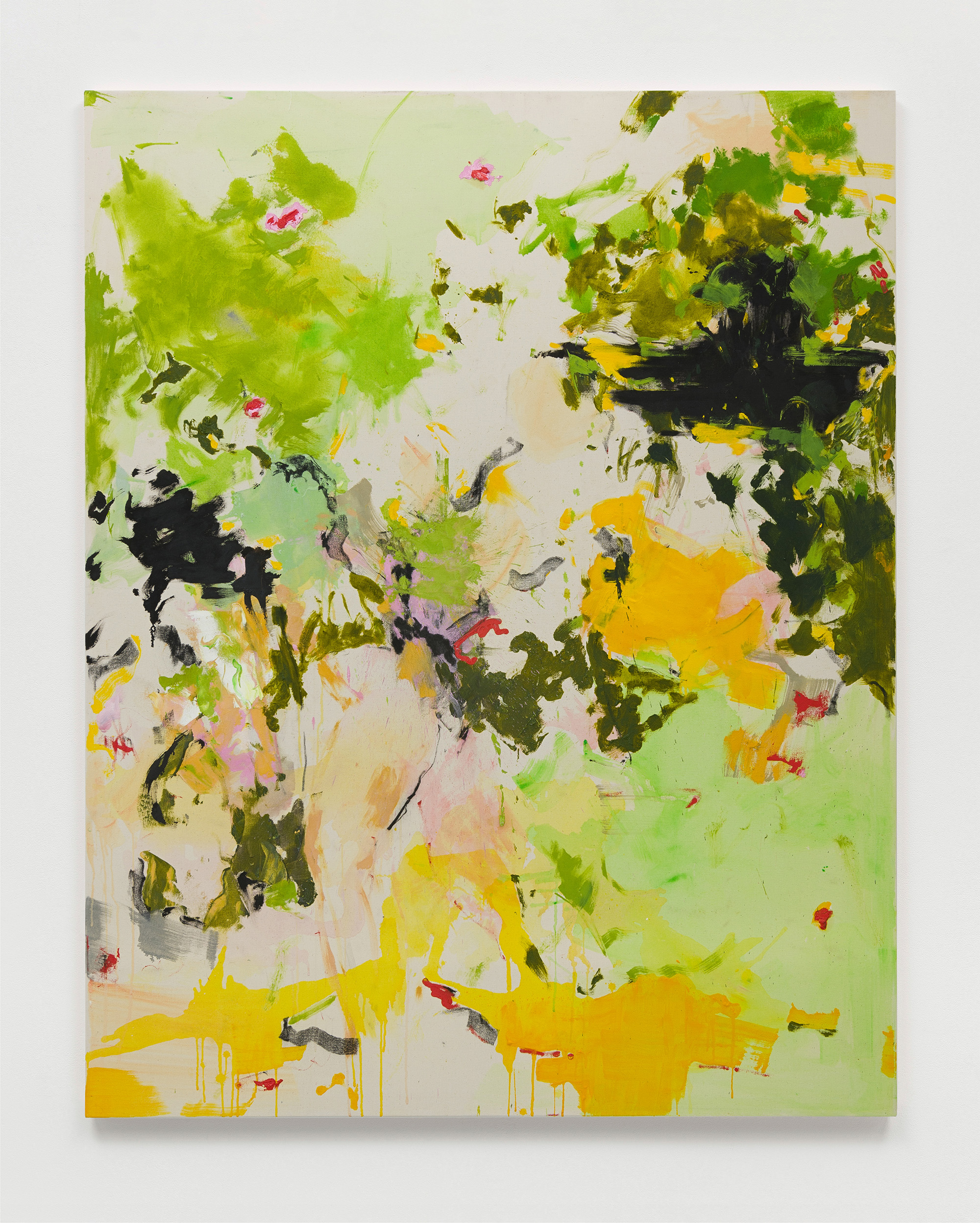 Shen Han, Spring Scenery, 2022, oil on canvas, 190 x 150 cm, 74 3/4 x 59 in