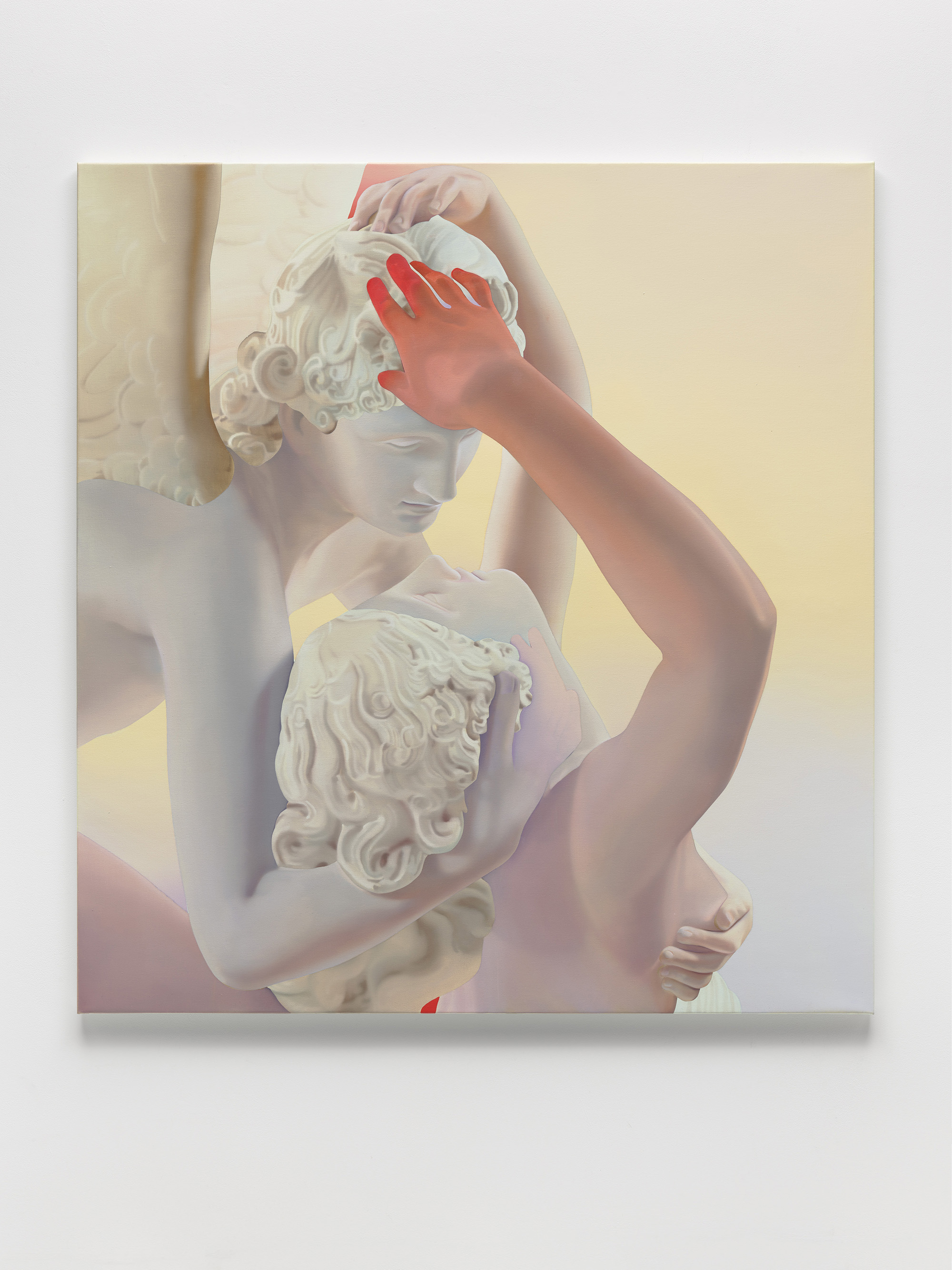 Vivian Greven, Ais II, 2022, oil on canvas, 160 x 150 cm, 63 x 59 in.