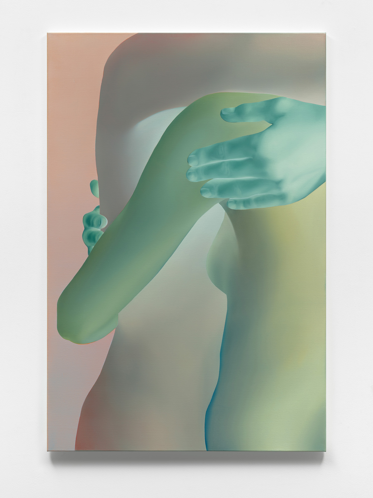 Vivian Greven, Crac IV, 2022, oil on canvas, 150 × 100 cm, 59 × 39 3/8 in