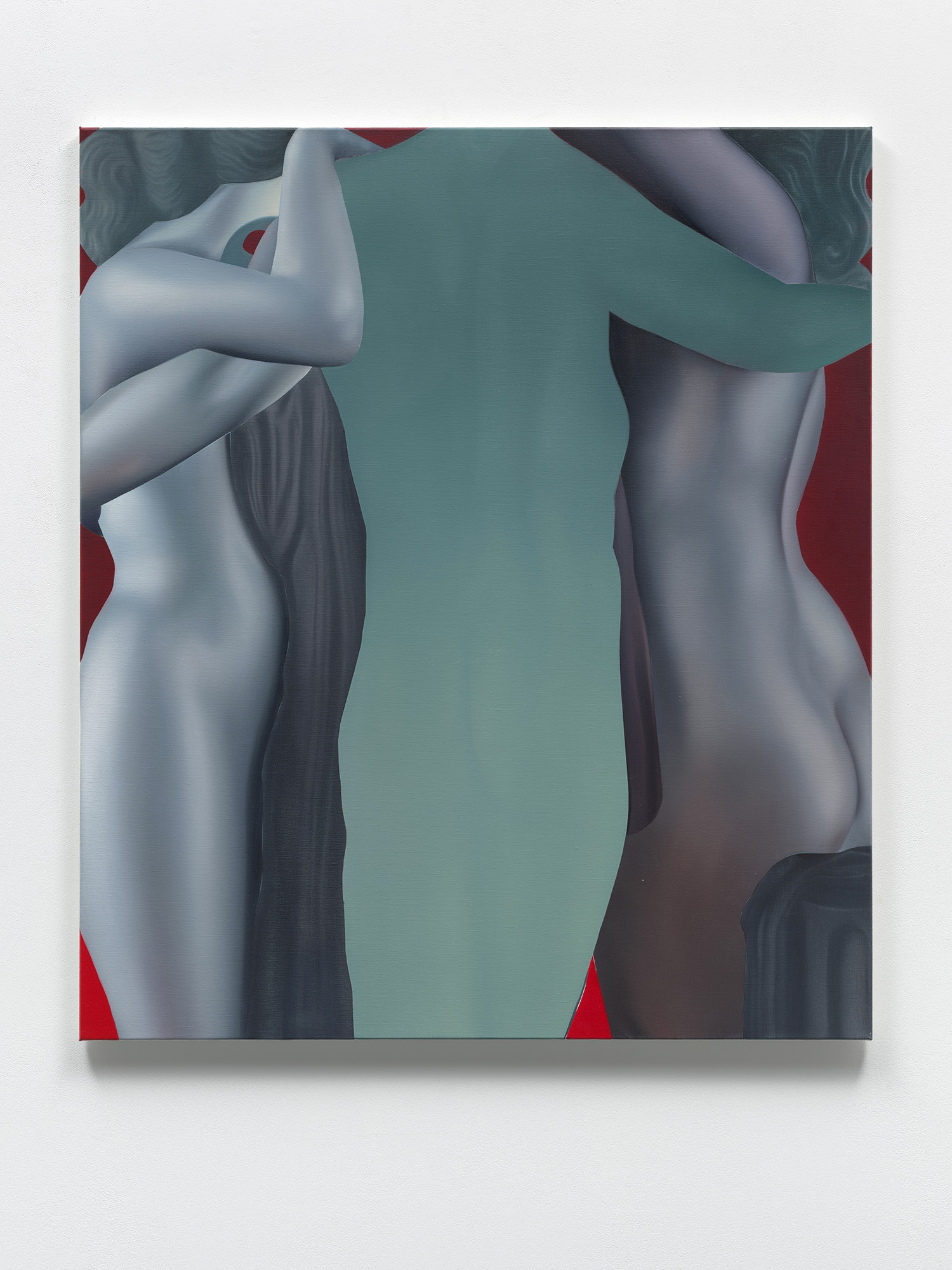 Vivian Greven, Leea IV, 2022, oil on canvas, 115 × 100 cm, 45 1/4 × 39 3/8 in