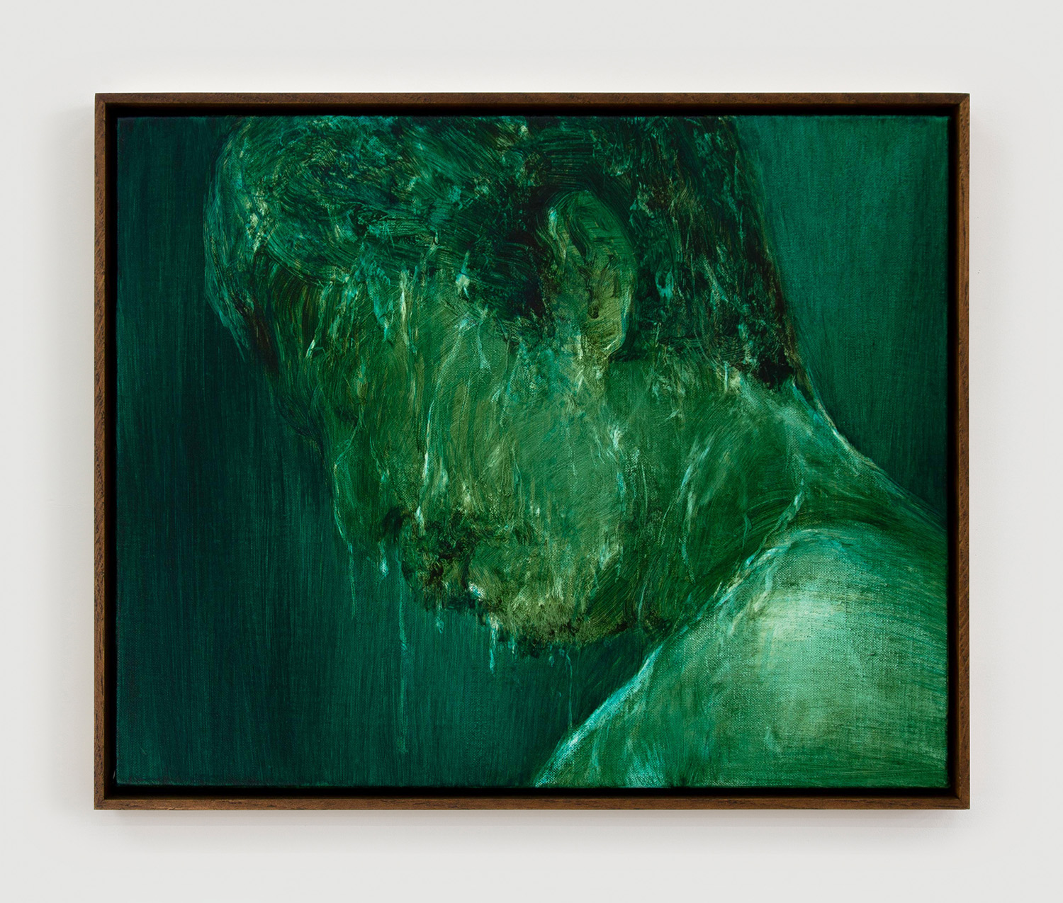 Xie Lei, Outside, 2022, oil on canvas, 33 x 41 cm, 13 x 16 1/8 in