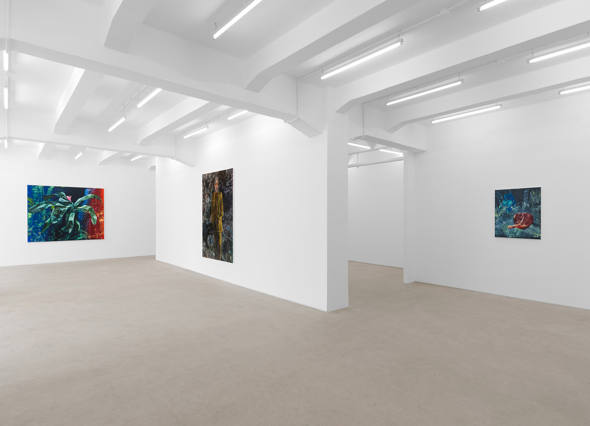 Installation view of Rute Merk, f(x), March 19–April 30, 2022, Gallery Vacancy, Shanghai