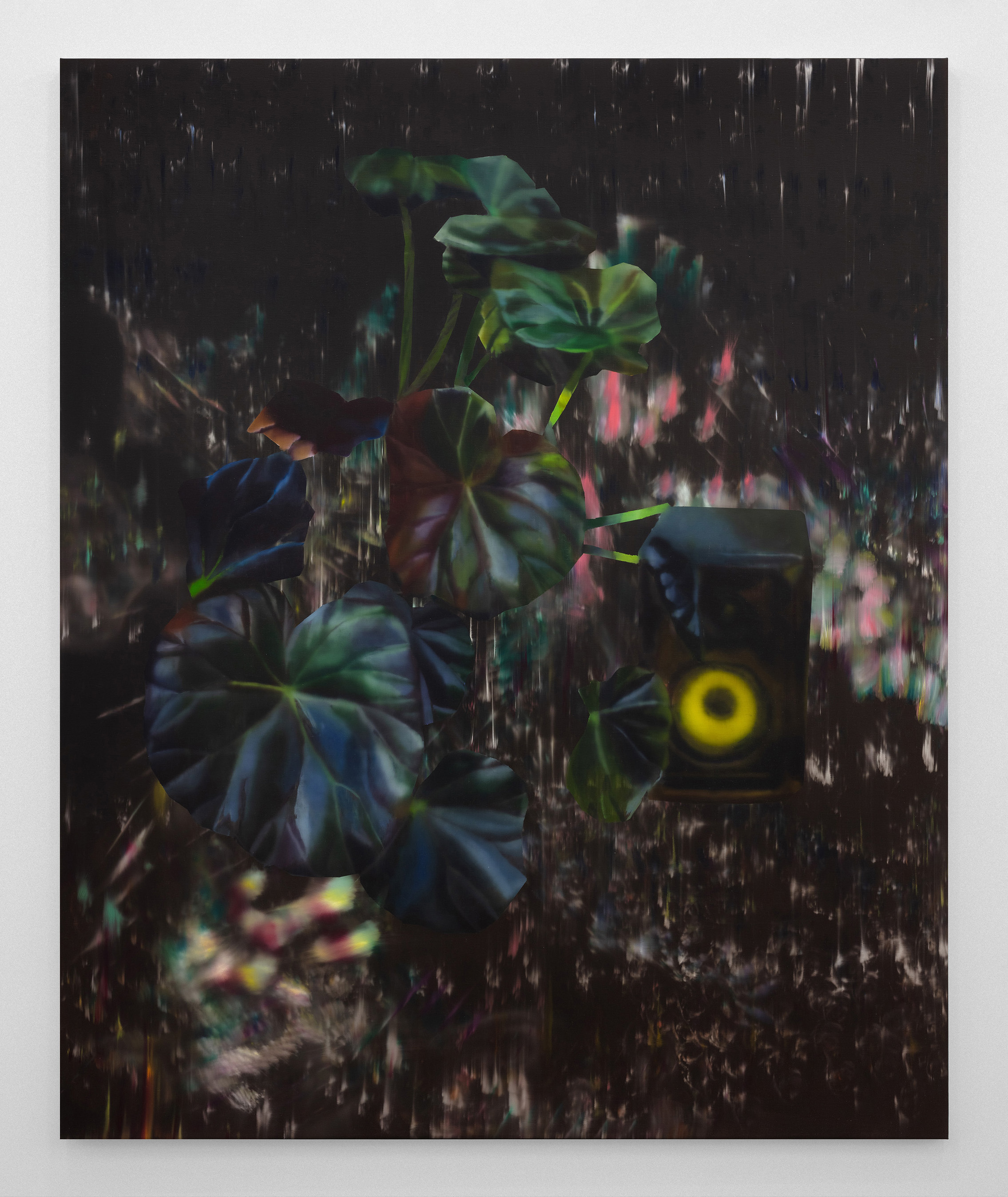 Rute Merk, Nocturne Rokit II, 2020, oil on canvas, 170 x 140 cm, 55 1/8 x 55 1/8 in.