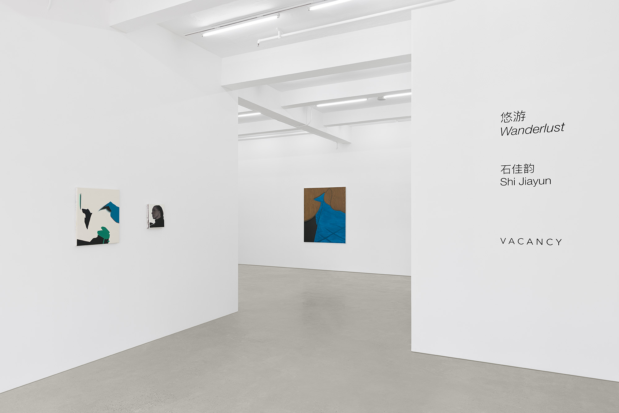 Shi Jiayun solo exhibition Wanderlust at Gallery Vacancy, 2023