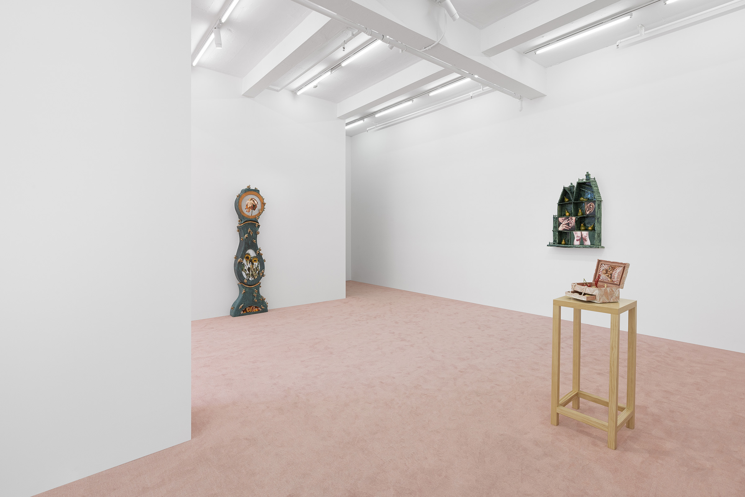 Gallery Vacancy, Stephanie Temma Hier, CORRIDORS, 2024, installation view