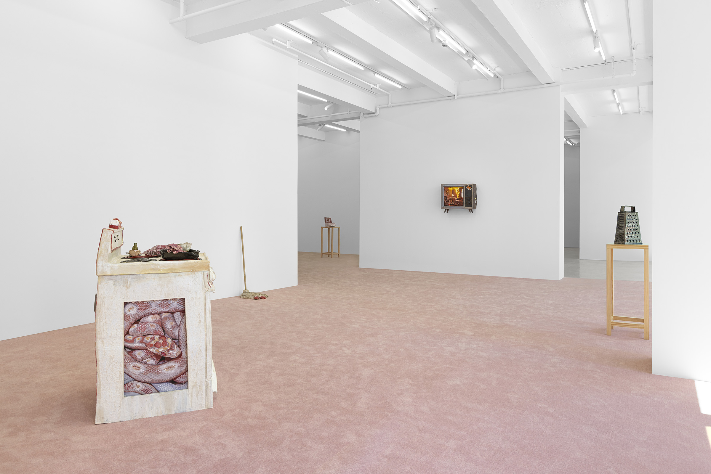 Gallery Vacancy, Stephanie Temma Hier, CORRIDORS, 2024, installation view