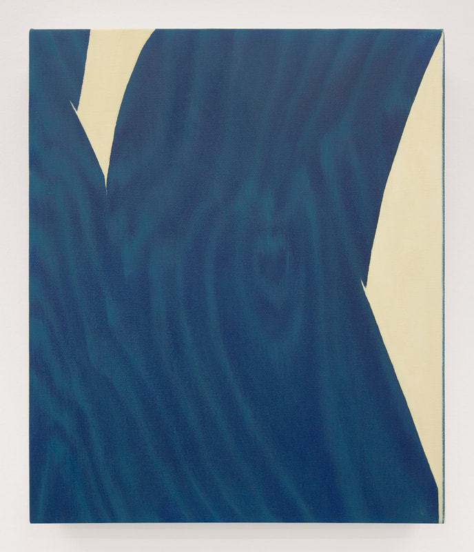 石佳韵, 木纹#2, 2019, 布面油画, 30.5 x 25 cm (12 x 9 7/8 in), Gallery Vacancy