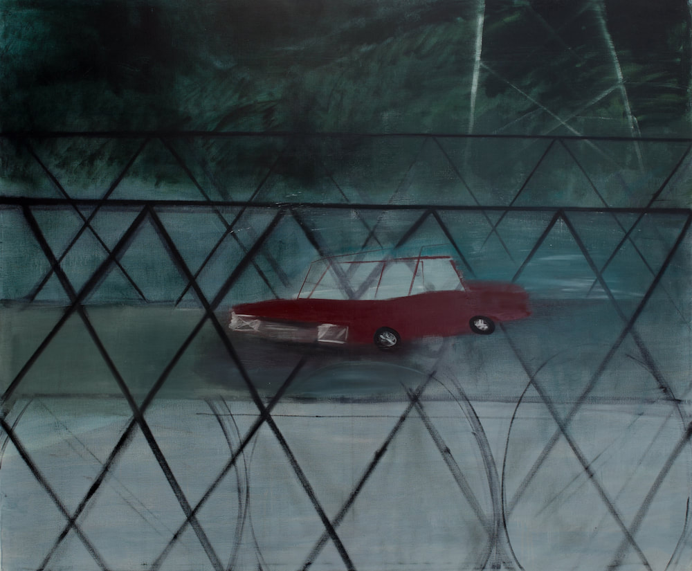 西村有, ​A Car Running (Over the Bridge), 2017
